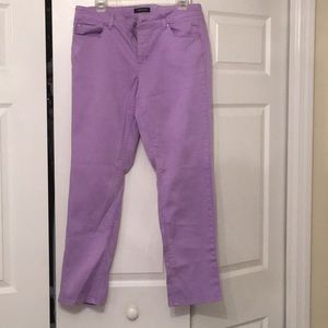Women’s lilac jeans sz 12R